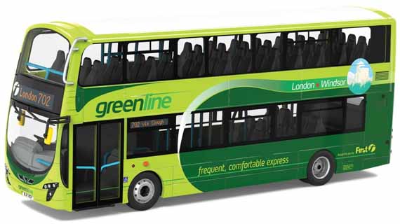 First Beeline Volvo B9TL Wright Eclipse Gemini Green Line